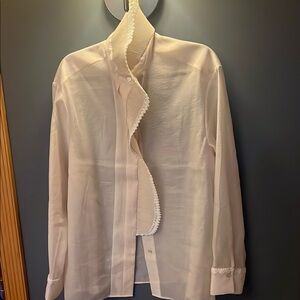H&M Cream Sheer Blouse